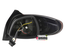 FEUX ROUGES NOIRS POUR PEUGEOT 206 et 206 + (00931)