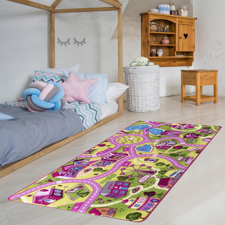 Tapis enfant PINKROAD 2 tufté