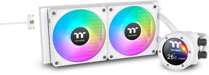 Kit Watercooling AIO Thermaltake TH V2 Ultra EX RGB - 280mm (Blanc)