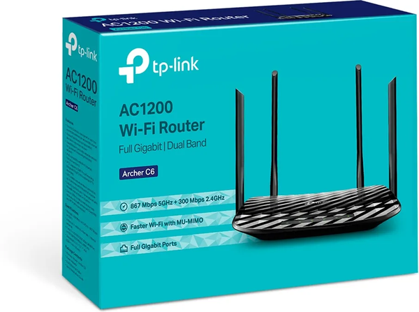 Routeur WiFi TP-Link Archer C6 (AC1200)