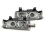 PHARES FEUX AVANTS ANNEAUX CCFL ANGEL EYES BMW SERIE 3 E36 COUPE CABRIOLET (02959)