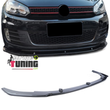 SPOILER AVANT SPORT CARBONE POUR PARE CHOCS SPORT VW GOLF 6 GTI GTD (05558)