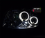 PHARES CHROME FEUX ANNEAUX LED ANGEL EYES RENAULT CLIO 2 / CLIO B 1998-2001 (11664)