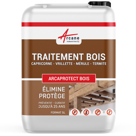 Traitement bois extérieur, intérieur - ARCAPROTECT BOIS | Maison Etanche