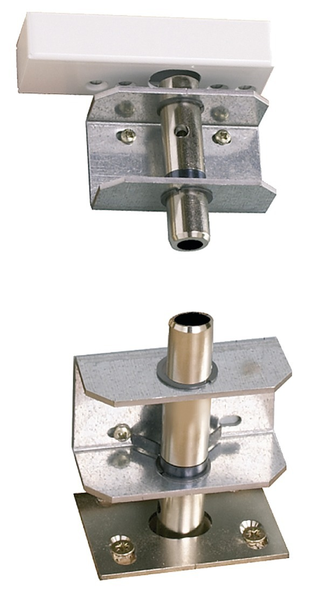 Kit haut et bas pour serrure carénée EXCLUSIVE blanc - VACHETTE - 14702000