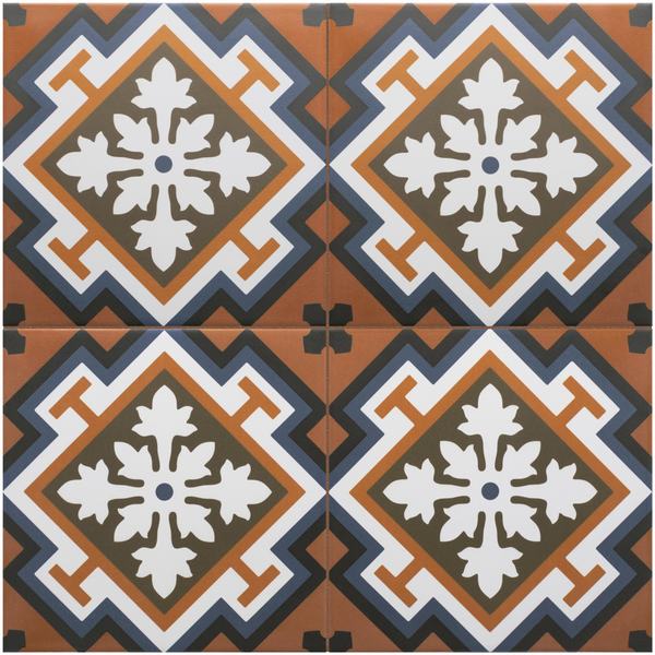 RIVOLI - CHELSEA - Carrelage 20x20 cm aspect carreaux de ciment 30730