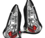 PAIRE DE FEUX ARRIERES CHROM CITROEN C4 (11625)