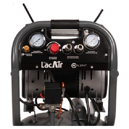 Compresseur 1100W Silent 12/40 V SH 12m3/h 40l - LACME - 461930