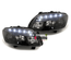 PHARES FEUX AVANTS DEVIL EYES NOIRS VOLKSWAGEN VW TOURAN 2003-2006 (00899)