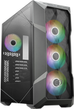 Boitier Moyen Tour ATX Cooler Master TD500 Max RGB avec panneau vitré (Gris) avec alimentation 850W