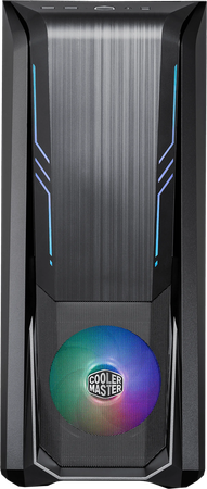 Boitier Moyen Tour ATX Cooler Master MasterBox 500 RGB avec panneaux vitrés (Noir)