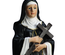 Statue en résine de Sainte Rita de 45cm