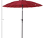 Parasol inclinable rond diamètre 2,6 m rouge
