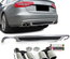 DIFFUSEUR ARRIERE PACK SPORT AVEC SORTIES ECHAPPEMENT AUDI A4 B8 2007-2011 (05405)