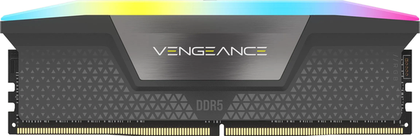 Kit Barrettes mémoire 32Go (2x16Go) DIMM DDR5 Corsair Vengeance RGB  6600MHz (Noir)