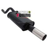 POT ECHAPPEMENT SPORT RENAULT CLIO 98-2005 1x76mm ROND (18718)