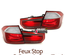 FEUX LED ROUGE BLANC BMW SERIE 3 F30 LOOK PHASE 2 POUR PHASE 1 2011-2015 (05365)