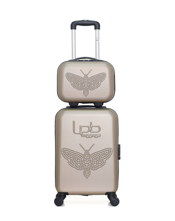 LPB LUGGAGE - Set de 2 Valises FRANCETTE-H 50 cm 4 Roues