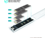 Boitier externe USB-C 3.2 Tooq TQE-2200 - M.2 NVMe Type 2280 (Transparent)