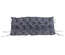 Coussin banc de jardin 3 places polyester