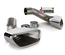 DOUBLE SORTIE DUPLEX INOX SILENCIEUX ECHAPPEMENT SPORT PACK M V8 POUR BMW X5 F15 (04885)