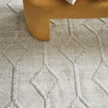 Tapis salon tissé main en pvc MOMRE 4 Care&Fair