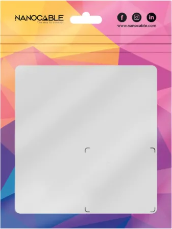 Câble Nanocable USB-A - Lightning M/M 1m (Blanc)