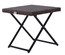 Table basse pliable de jardin résine tressée