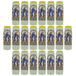 Lot de 20 Bougies Neuvaine de la Vierge Miraculeuse 17,5cm