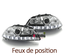 PHARES LED DIURNES CHROME FEUX DE JOUR SEAT IBIZA 6L (03395)