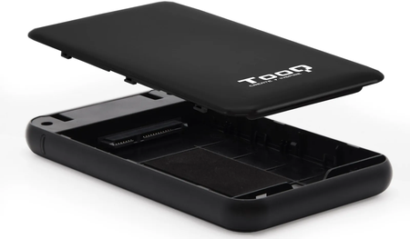 Boitier externe USB 3.1 TooQ TQE-2528 - S-ATA 2,5" (Noir)
