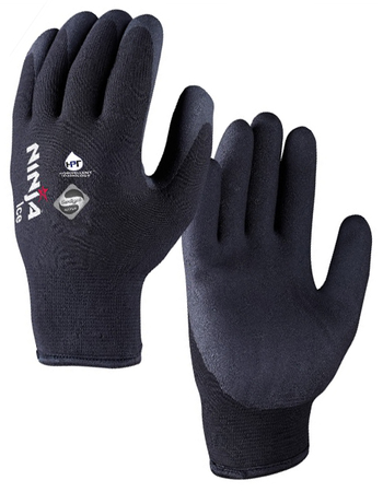 Gants de protection froid Ninja Ice enduit HPT noir T11 NI00 - SINGER - NI00-T11