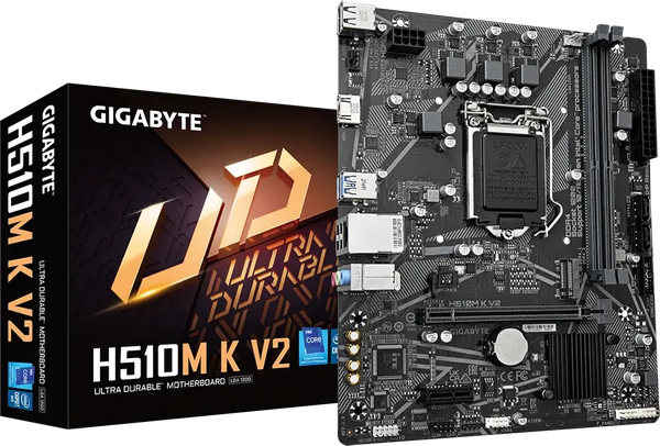 Carte Mère Gigabyte H510M-K V2 (Intel LGA 1200) Micro ATX