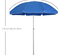 Parasol inclinable octogonal Ø 190 cm sac de transport alu polyester