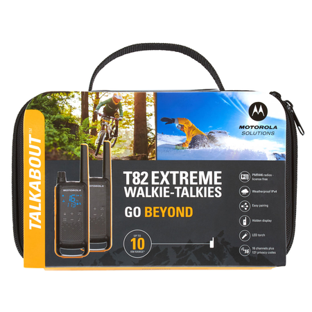 Talkie walkie T80 Extreme Twin Jaune - MOTOROLA - B8P00810YDEMAG