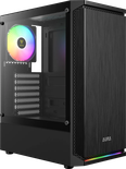 Boitier Moyen Tour ATX Gamdias Aura GC8 RGB avec panneau vitré (Noir)
