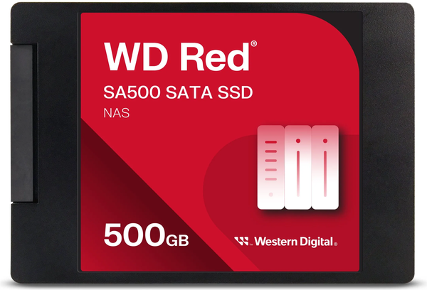 Disque SSD Western Digital Red SA500 NAS 500Go - S-ATA 2,5"