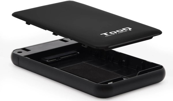 Boitier externe USB 3.1 TooQ TQE-2528 - S-ATA 2,5" (Noir)
