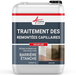 Produit injection mur humide, barrière étanche | ARCAFLUID | Maison Etanche