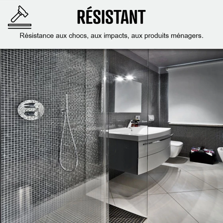 Kit Étanchéité Douche et Salle de Bain Transparent – ARCACLEAR DOUCHE