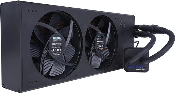 Kit Watercooling AIO Alphacool Eisbaer Extreme Black Edition 280 CPU (Noir)