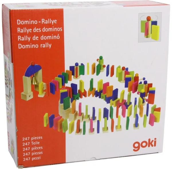 Rallye des dominos Goki en bois