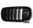 CALANDRES SPORT NOIR BRILLANT DOUBLES LAMES BMW X5 F15 ET X6 F16 AVEC CAMERA (05123)