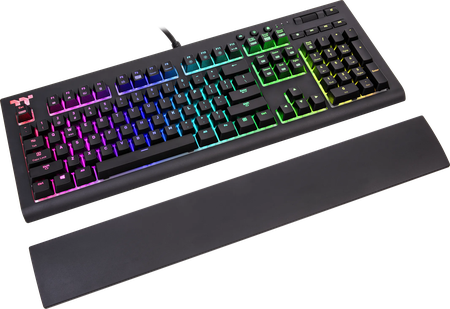 Clavier Gamer mécanique (Cherry MX Silver) Thermaltake X1 RGB (Noir)