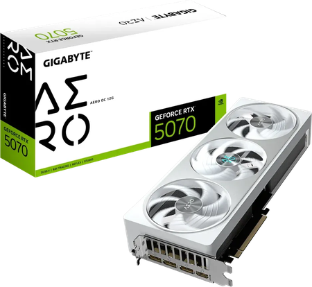 Carte Graphique Gigabyte GeForce RTX 5070 Aero OC