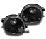PHARES NOIRS FEUX ANNEAUX LED ANGEL EYES RENAULT TWINGO 1 1992-2007 (11131)