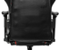 Fauteuil Arozzi Torretta (Noir/Rouge)