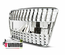 CALANDRE SPORT CHROME LIGNE SPORT AUDI Q7 4L 2005-2009 PH1 (05628)