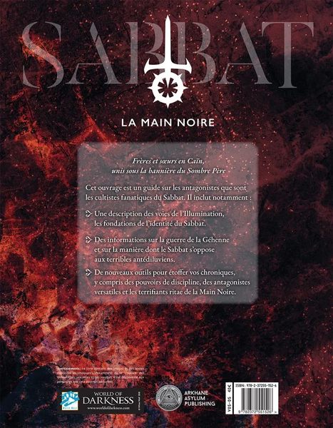 Jeu de Rôle : Vampire la Mascarade - Livre V5: Sabbat