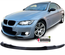 SPOILER AVANT NOIR POUR PARE CHOCS SPORT BMW SERIE 3 E92 E93 PH1 06-10 (05601)